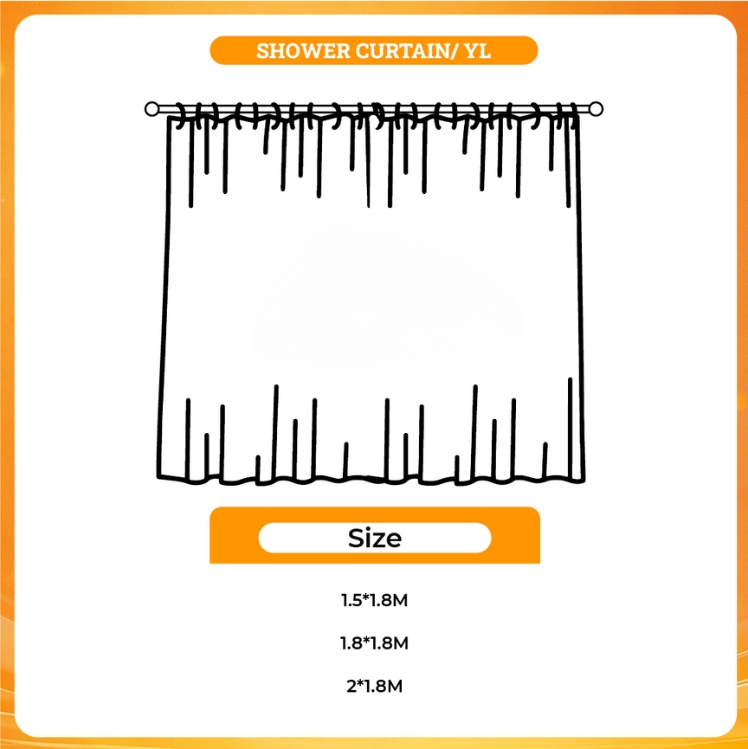 3D shower curtain - Don Toliver UK Shop