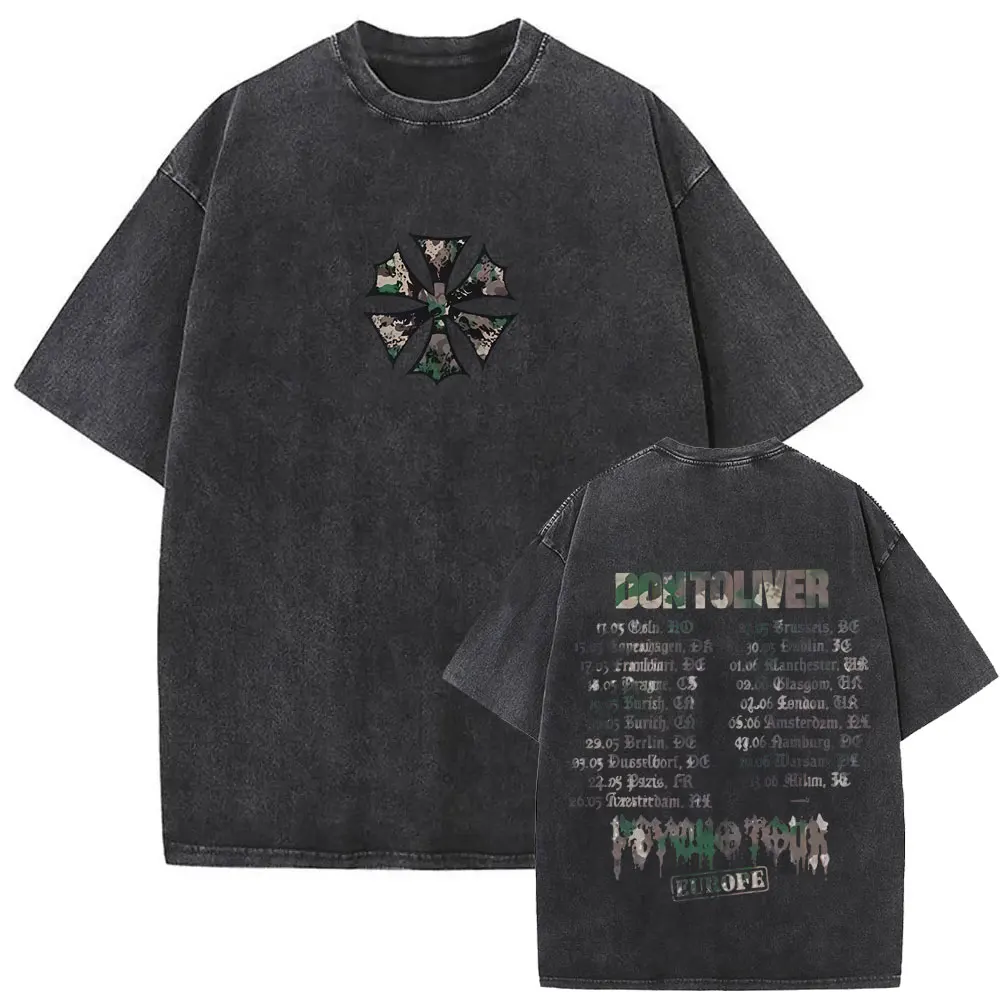 Psycho Tour New Rapper Don Toliver Mineral Wash T-shirt