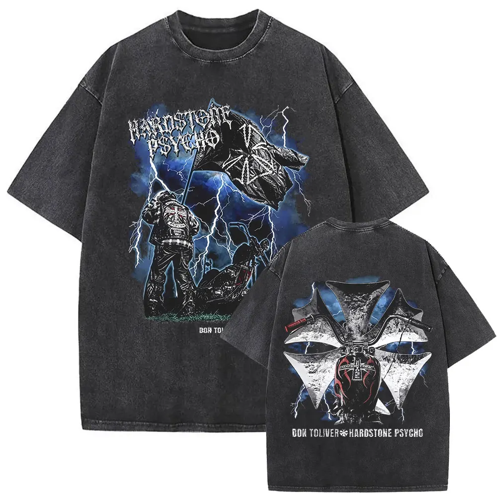 Hardstone Psycho Rapper Don Toliver Mineral Wash T-shirt