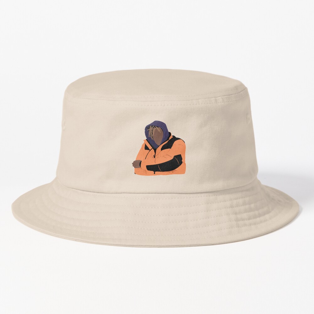 Don Toliver Wear Orange Jacket Bucket Hat