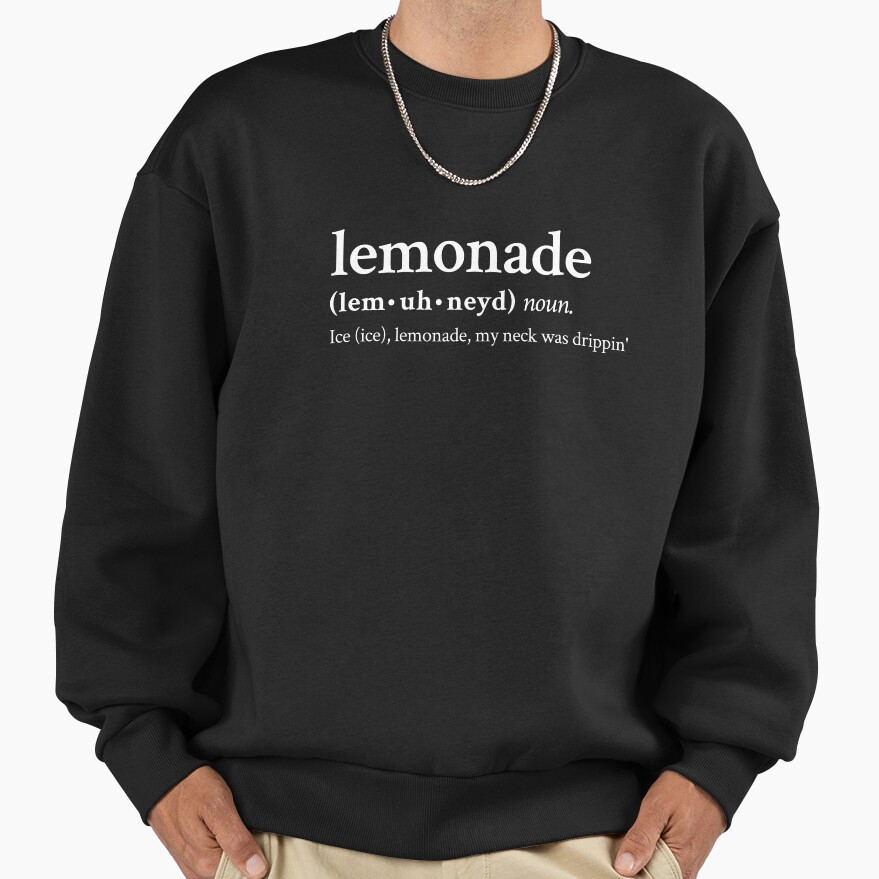 Lemonade By Don Toliver Gunna Nav And Internet Money On Stick The Song Sweatshirt