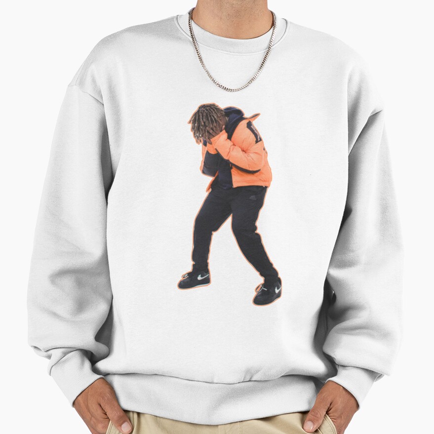 Don Toliver Orange Jacket Stand Sweatshirt