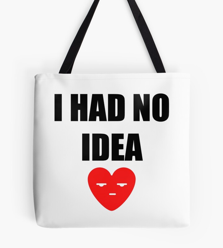 Don Toliver I Had No Idea Tote Bag