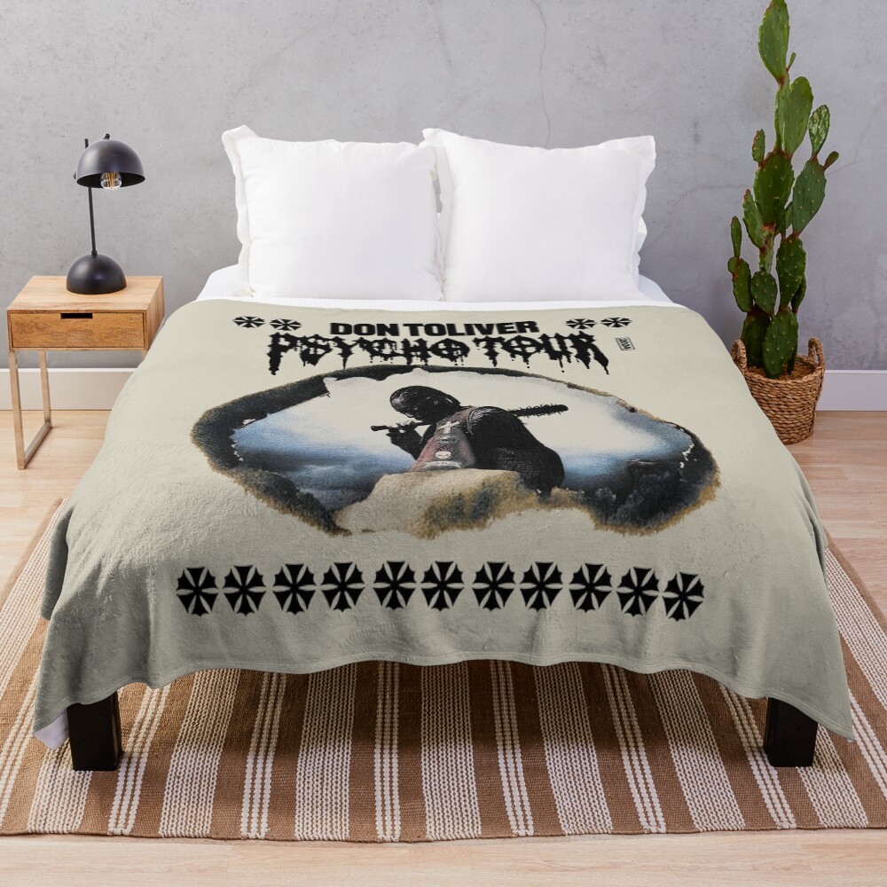 C R A S H Don Toliver Psycho Your Throw Blanket