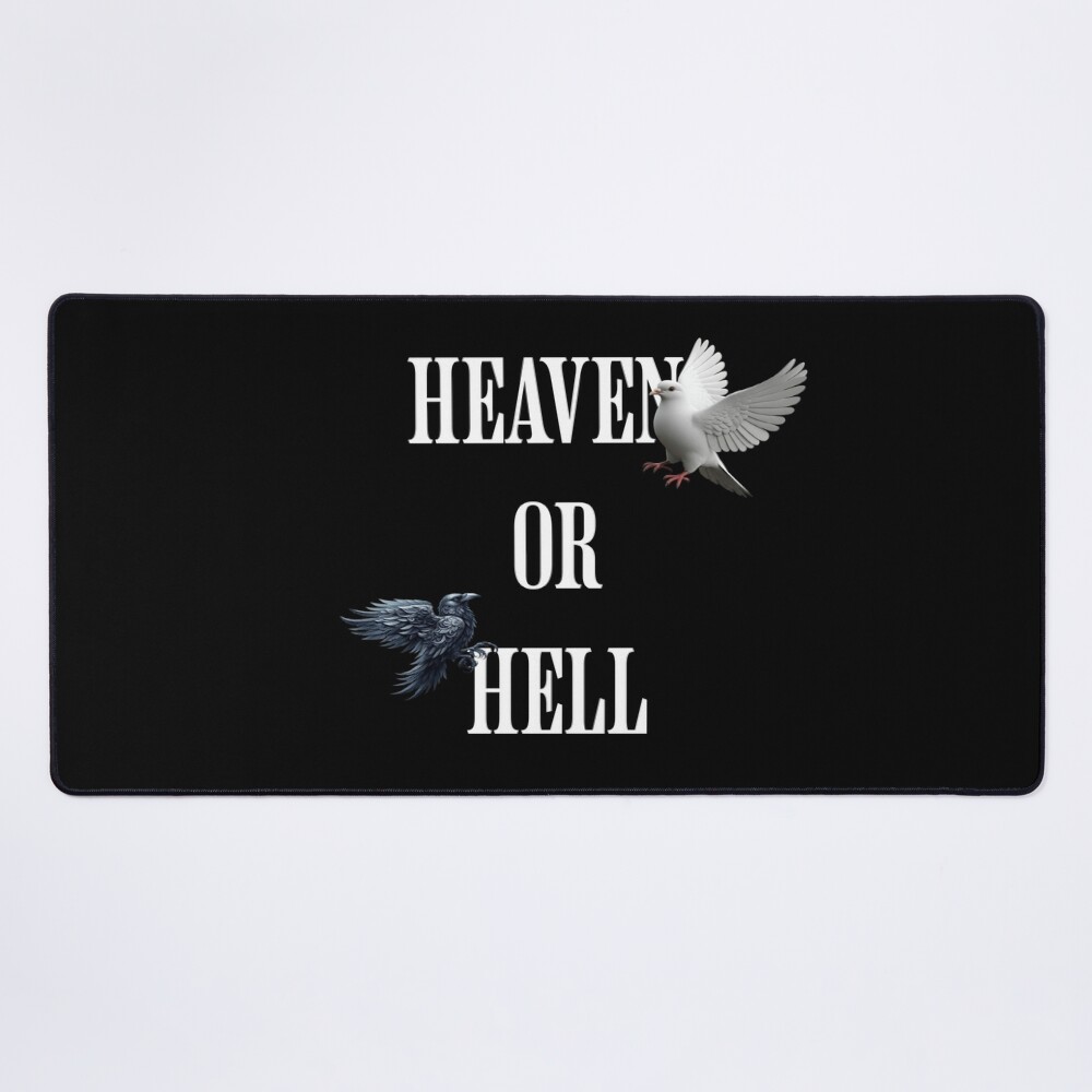 Heaven Or Hell Mouse Pad