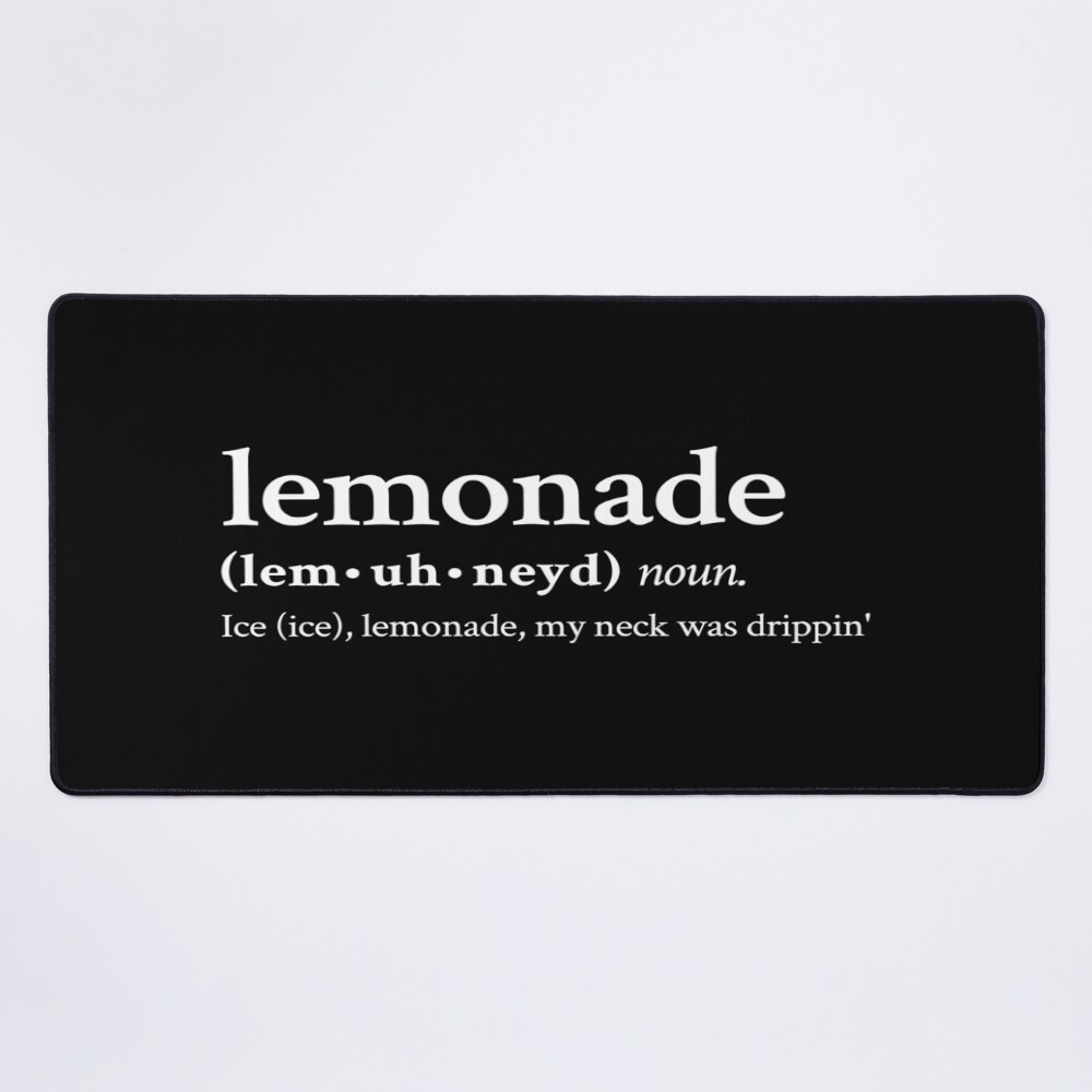 Lemonade By Don Toliver Gunna Nav And Internet Money On Stick The Song Mouse Pad