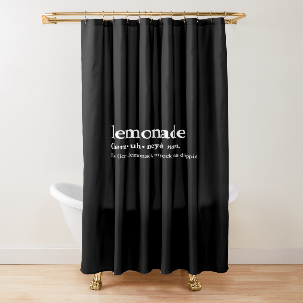 Lemonade By Don Toliver Gunna Nav And Internet Money On Stick The Song Shower Curtain