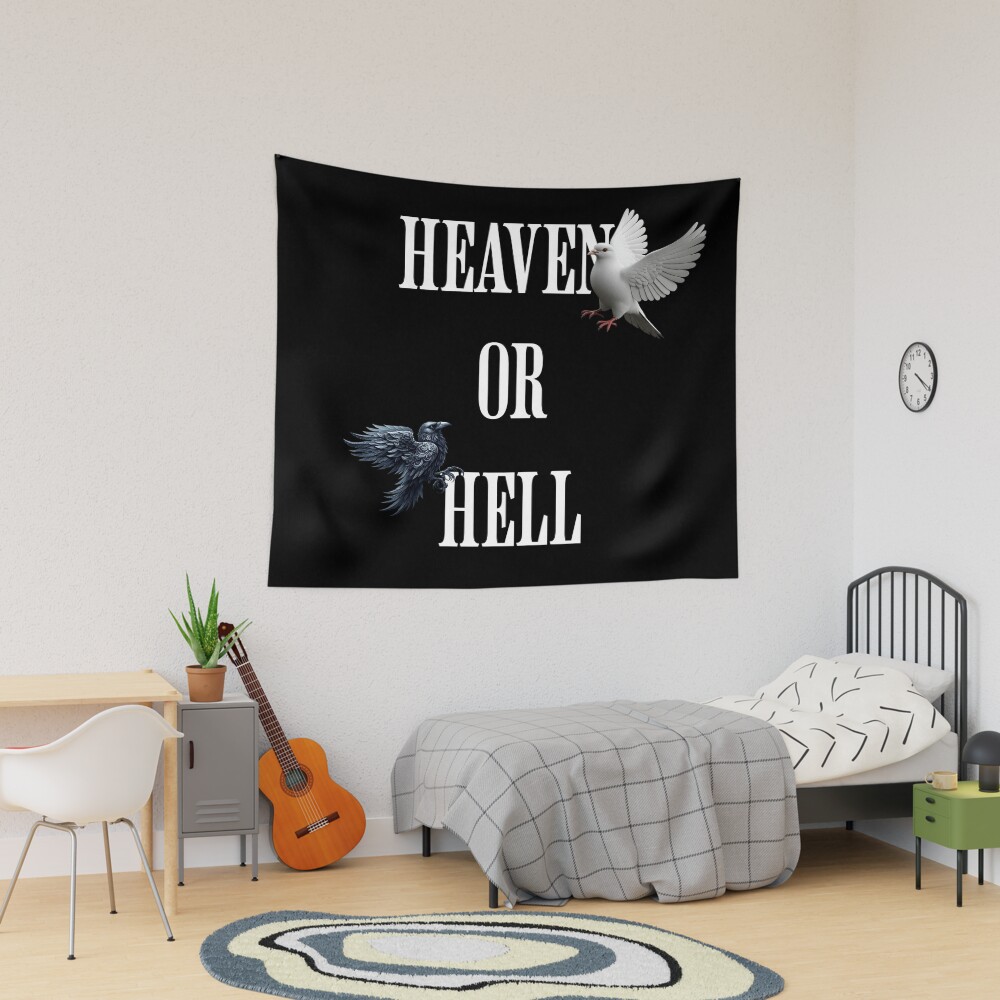 Heaven Or Hell Tapestry