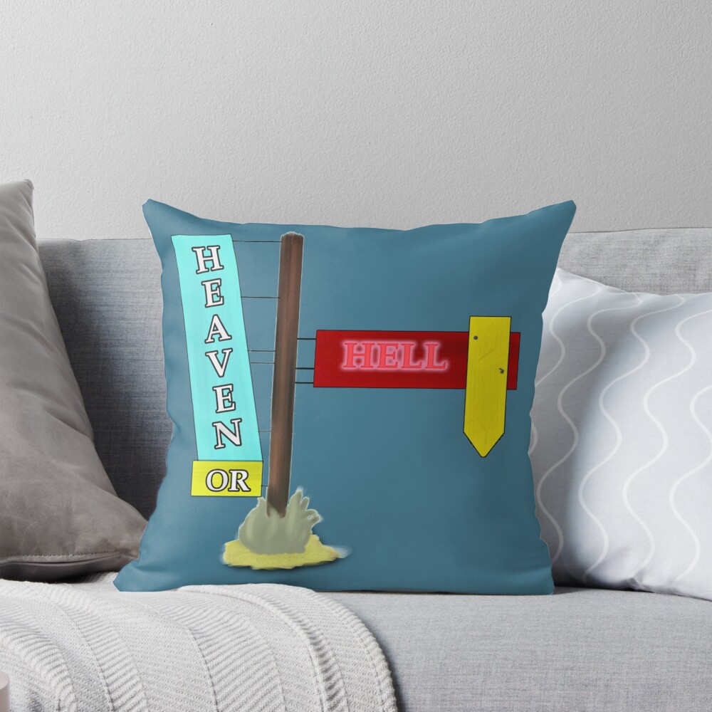 Don T Heaven Or Hell New Album Throw Pillow