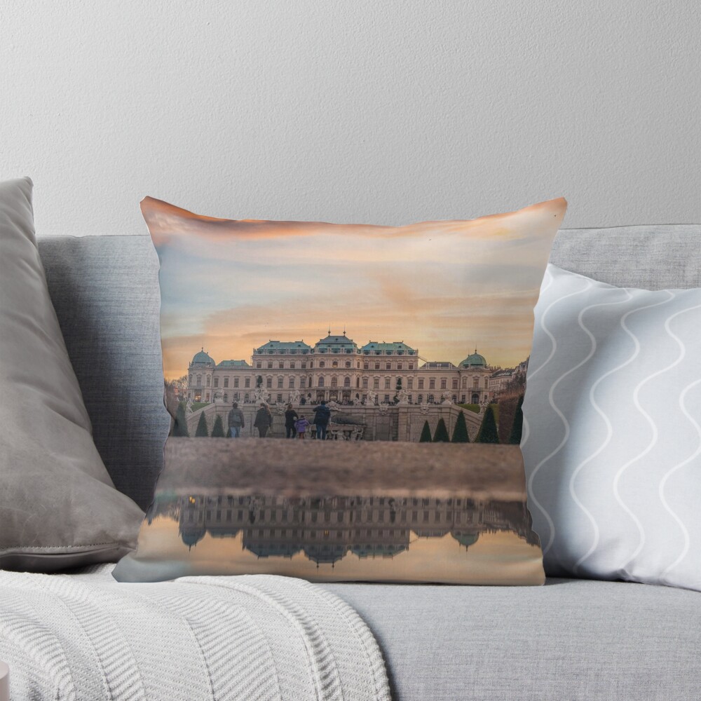 Vienna Don Toliver Aelegant Streets Throw Pillow
